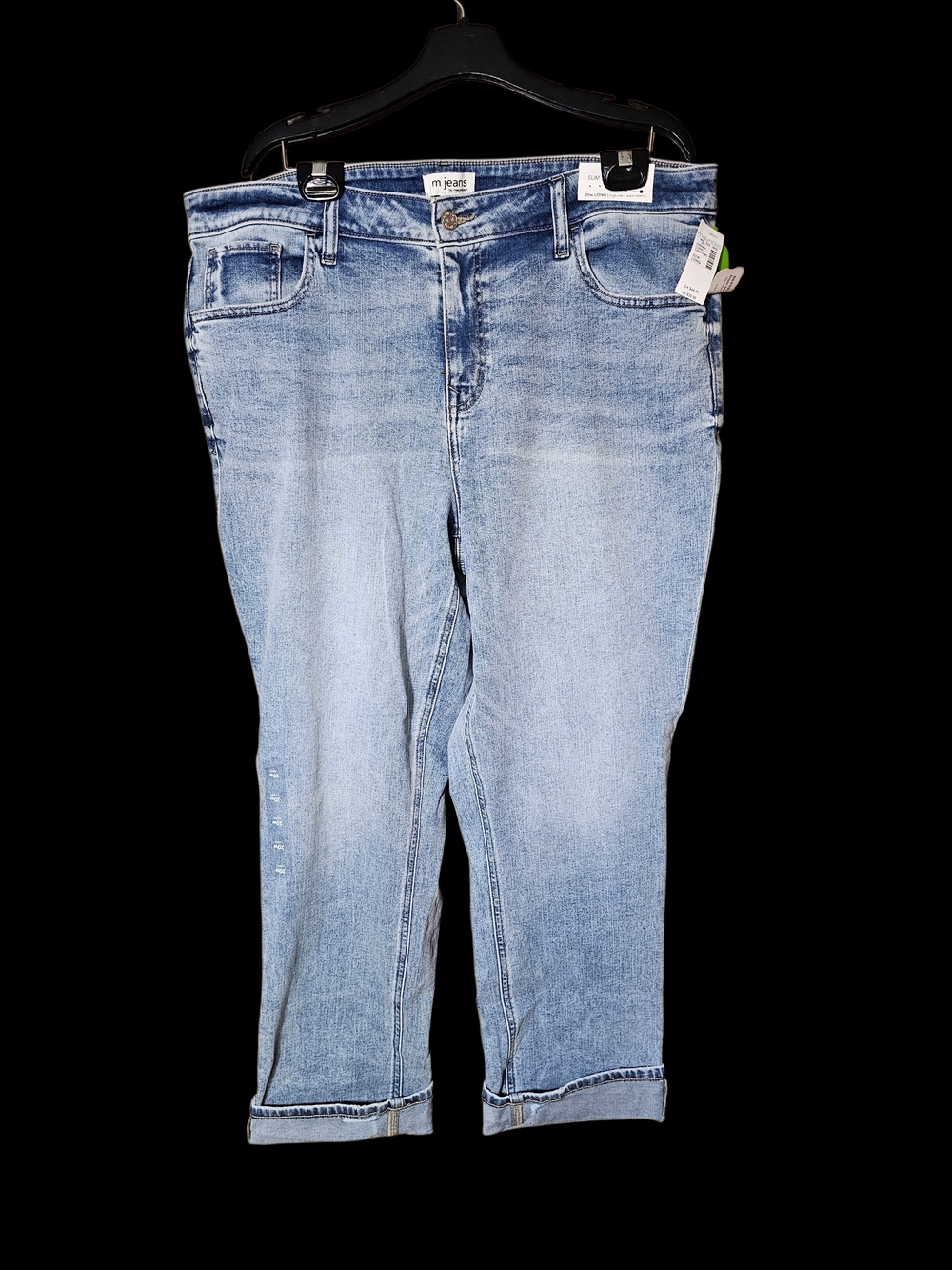 Maurices Light Blue Cropped Ankle Jeans